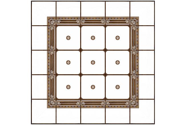 盛世長(zhǎng)安、緣定三生系列搭配圖 300×300mm-全屋整裝衛(wèi)浴吊頂抗菌吊頂效果圖